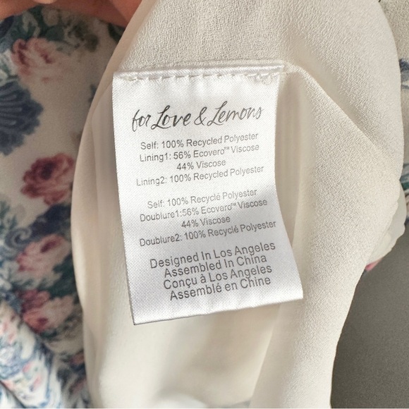 For Love And Lemons Floral Audrey Maxi Dress - Picture 13 of 13